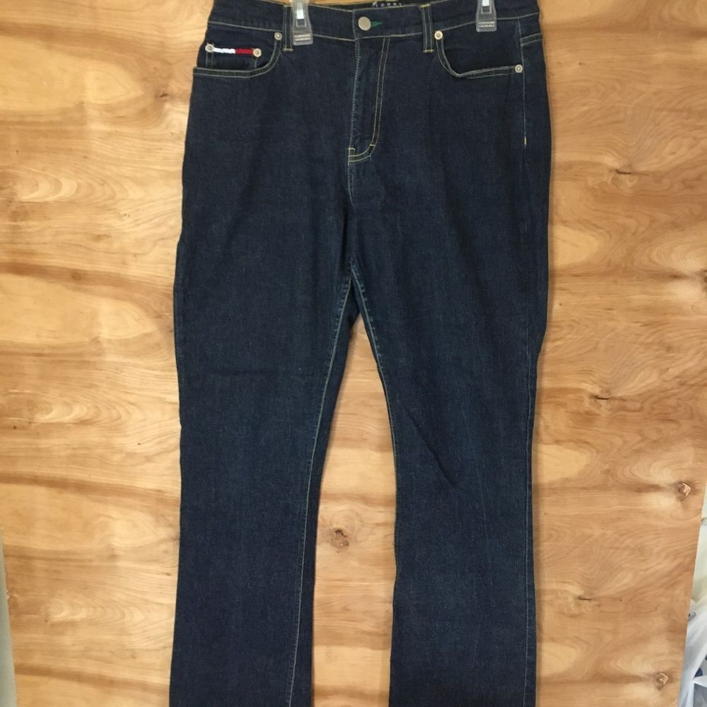 Tommy Hilfiger Womens dark blue jeans sz 13 High